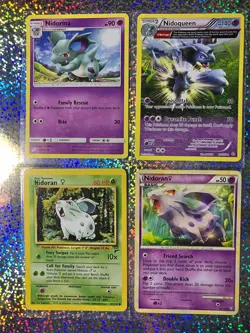 Pokemon TCG Regular: Primal Clash 69/160 Nidoqueen; Triumphant 69/102 Nidoran - Image 1