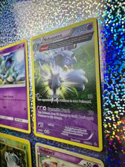 Pokemon TCG Regular: Primal Clash 69/160 Nidoqueen; Triumphant 69/102 Nidoran - Image 3