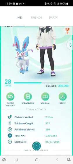 Pokemon Go (Stage 28) Shiny Eeveelutions ( 39 Shinys ) - Image 1