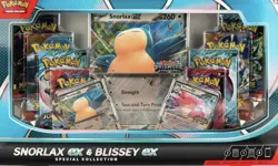 Pokemon Snorlax Ex & Blissey Ex Special Collection Box **NEW and SEALED** - Image 1