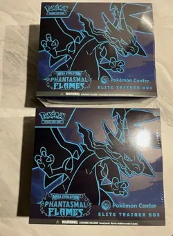 Pokemon TCG Phantasmal Flames Pokemon Center PKC Elite Trainer Box ETB | PRESALE - Image 1