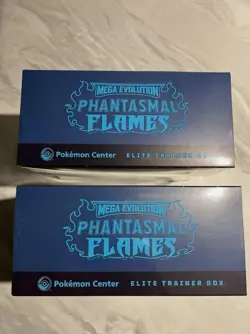 Pokemon TCG Phantasmal Flames Pokemon Center PKC Elite Trainer Box ETB | PRESALE - Image 2