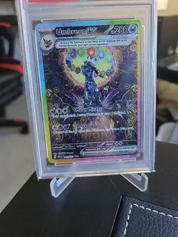 2025 Pokemon Prismatic Evolutions Umbreon EX 161/131 SIR PSA NM-MT 8. - Image 2