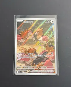 Spearow 151/132 Illustration Rare Mega Evolution Pokemon TCG Mint NM - Image 1