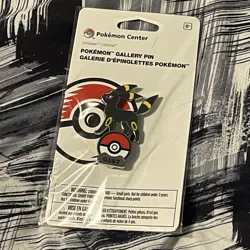 Official Pokemon Center Umbreon Pokemon Gallery Pin BRAND NEW SEALED - Image 4