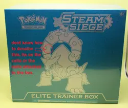 (402745) Pokemon XY STEAM SIEGE - NON MINT Factory Sealed Elite Trainer Box - Image 2