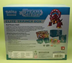 (402745) Pokemon XY STEAM SIEGE - NON MINT Factory Sealed Elite Trainer Box - Image 5