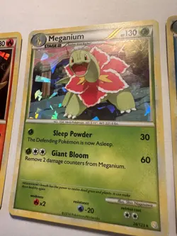 Pokemon TCG Typhlosion Meganium Feraligatr Cracked Ice Holo HeartGold SoulSilver - Image 3