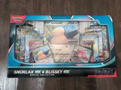 Pokemon Snorlax Ex & Blissey Ex Special Collection Box (NEW & SEALED) - Image 1