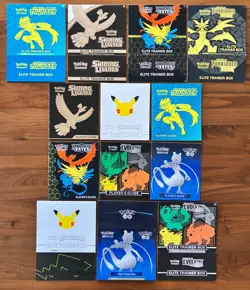 Pokemon Player's Guide Booklet and ETB Cover Lot - Image 1