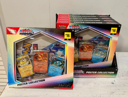 Pokemon TCG PRISMATIC EVOLUTIONS Poster Collection X6 WITH Display Box - Image 1