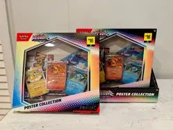 Pokemon TCG PRISMATIC EVOLUTIONS Poster Collection X6 WITH Display Box - Image 2