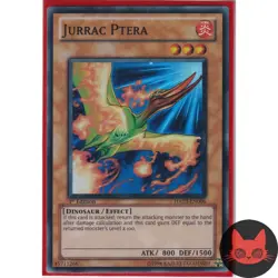 Yugioh Jurrac Ptera HA03-EN006 Super Rare 1st Edition NM - Image 1