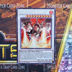 1x Trident Dragion - Secret Rare - LC5D-EN237 - 1st Ed - LP - Image 1