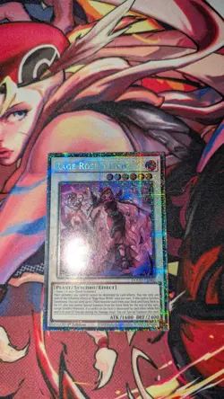YuGiOh! | Rage Rose Witch | DOOD-EN040 Starlight Rare | 1st Ed. NM - Image 1