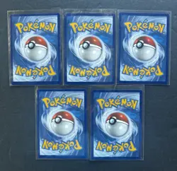 Greninja Gold Star SWSH144 Pokemon Celebrations Promo Card Lot X5 - Image 2