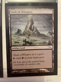 4X Vault of Whispers Mirrodin Regular Mtg Magic The Gathering Cards Playset - Image 5