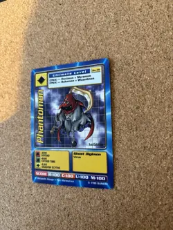 Phantomon Bo-39 1st Edition Digimon Trading Card, Rare Bandai - Image 2