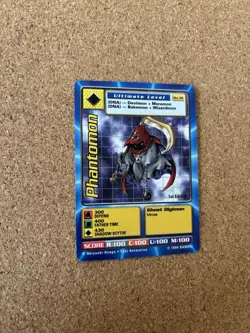 Phantomon Bo-39 1st Edition Digimon Trading Card, Rare Bandai - Image 3