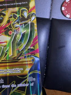 Pokemon JUMBO/Oversized Card Mega M Rayquaza EX Full Art XY 98/98 - Image 2