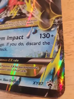 JUMBO POKEMON CARD Mega M Swampert EX XY87 Jumbo PROMO Holo LP/EX FREE US SHIP - Image 5