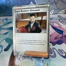 Team Rocket's Giovanni (Cosmos Holo) 174/182 Miscellaneous Cards & Products Holo - Image 3