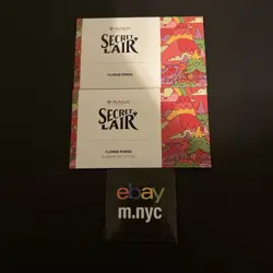 Magic The Gathering Secret Lair Chaos Vault Flower Power Foil and Non Foil Set - Image 1