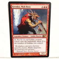 KRENKO, MOB BOSS --- MTG -- MAGIC 2013 --- NM - Image 1
