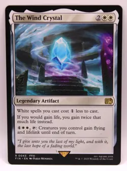 The Wind Crystal Final Fantasy Regular NM Un-Played - Image 1