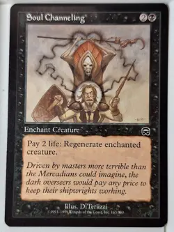 Soul Channeling - Mercadian Masques - Magic the Gathering MTG Nice! - Image 1