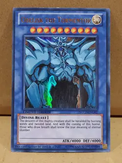 Obelisk the Tormentor - YGLD-ENG02 - Ultra Rare Yugioh! Holo Foil Nice! - Image 1