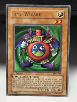 Time Wizard MRD-065 Metal Raiders 1st Edition Ultra Rare #5 - Image 1