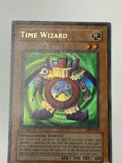 Time Wizard MRD-065 Metal Raiders 1st Edition Ultra Rare #5 - Image 3