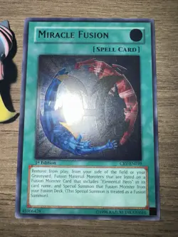 1 X Yu-Gi-Oh! Miracle Fusion CRV-EN039 Ultimate Rare 1st Edition NM!#2 - Image 3