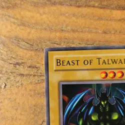 Yu-Gi-Oh 1996 TCG Beast of Talwar Pharaoh's Servant PSV-103 Unlimited Ultra Rare - Image 4