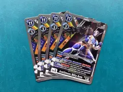 Justimon: Blitz Arm BT23-059 Playset Hackers' Slumber Digimon Card Game x4 - Image 1
