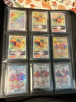 Pokemon Card Collection Toploader Binder IRs, SIRs, EX, M, GX, Japanese, VTG - Image 2