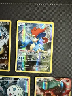 Pokemon XY 5-Card-Lot Mythical Collection Black Star Promos LP/NM Full Art - Image 5