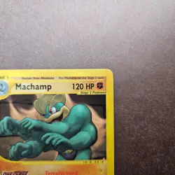 Machamp 51/165 Pokemon Expedition Regular Rare Card - LP - Image 3