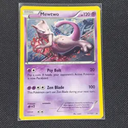 Mewtwo - XY101 - Cosmos Holo - Black Star Promo - Pokemon Card - LP - Image 1