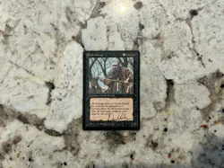 Mtg Signed Card Magic the Gathering Artist Signed Card Daniel Gelon UU - Image 1