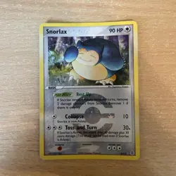 LP! Snorlax (14/112) EX Fire Red & Leaf Green Reverse Holo Rare Pokemon Card! - Image 1