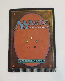 MTG Revised Fireball Magic The Gathering Card Error RARE Sealed In Pack Edge - Image 2