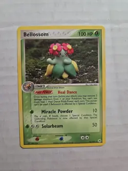 Pokemon TCG Bellossom EX Hidden Legends Card 16/101 Regular Rare - Image 1