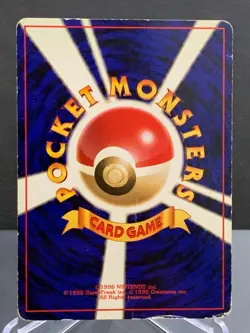 Pokemon card TCG Alakazam No.065 Holo Old Back Base Set 1996 Japanese - Image 2