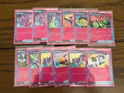 12x Lot Ace Spec Pokemon TCG Pink Trainer Cards Secret Box Max Rod Etc - Image 2