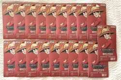 19xLot ~ ONE PIECE CARD GAME ~ CARRYING ON HIS WILL ~ Sleeved Booster Packs - Image 1