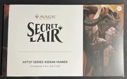 MTG Secret Lair Artist Series: Kieran Yanner Rainbow Foil Edition Sealed In Hand - Image 1