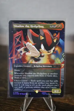 Shadow the Hedgehog (Rainbow Foil) Secret Lair Drop Foil - Image 1
