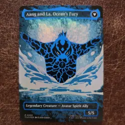 Aang, Swift Savior (Borderless) (Neon Ink Foil) Avatar: The Last Airbender Foil - Image 2